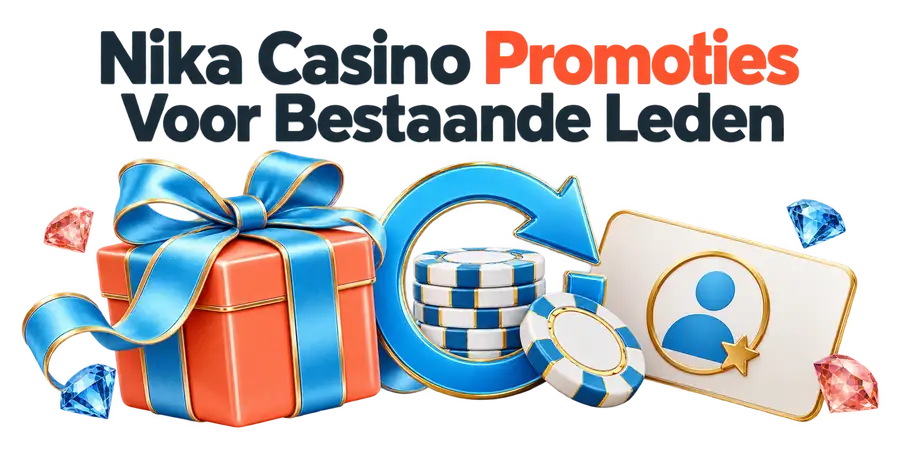 Nika Casino promoties voor bestaande leden